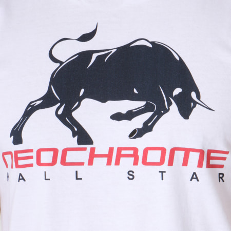 Neochrome - Tee Shirt Bull Blanc