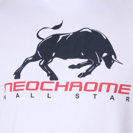 Neochrome - Sweat Capuche Bull Blanc