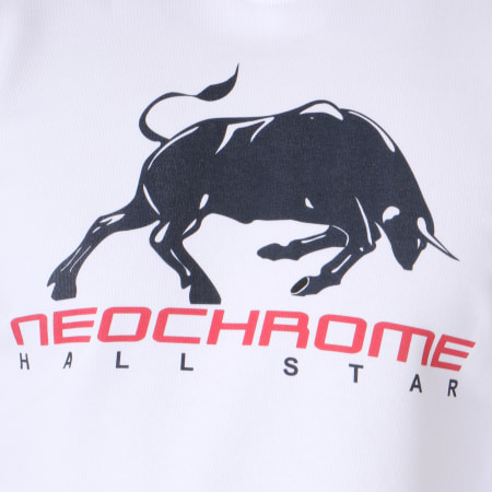 Neochrome - Sweat Crewneck Bull Blanc