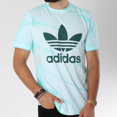 Adidas Originals - Tee Shirt Tie Dye DJ2714 Vert Clair