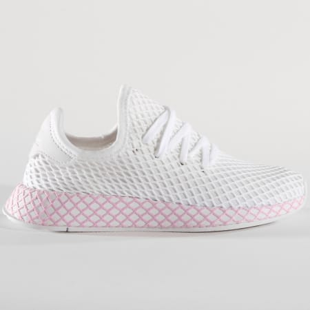 Adidas Originals - Baskets Femme Deerupt B37601 Footwear White Clear Lila