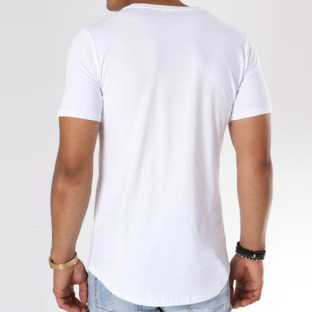 Berry Denim - Tee Shirt Oversize JAK-052 Blanc