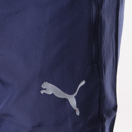 Puma - Pantalon Jogging Woven Olympique De Marseille 754005 04 Bleu Marine