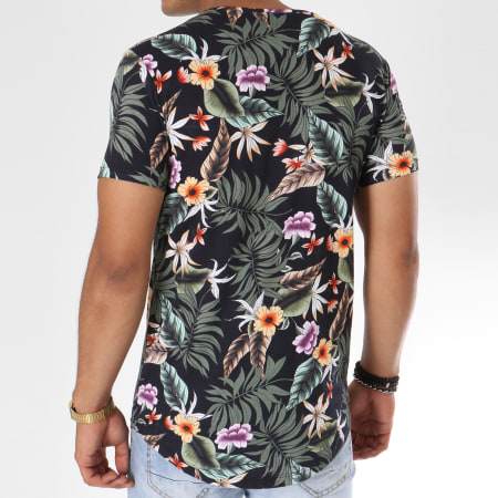 Uniplay - Tee Shirt Oversize 1331-11 Noir Floral