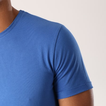 LBO - Tee Shirt Oversize 474 Bleu Dégradé Noir