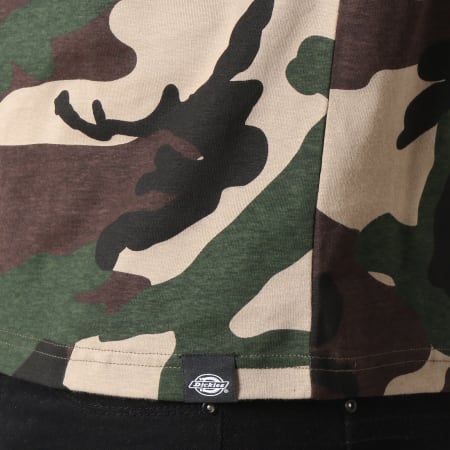 Dickies - Tee Shirt HS One Colour Camouflage Vert Kaki 