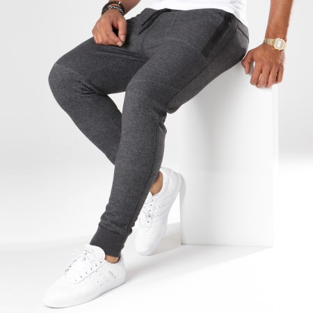 Jack And Jones - Pantalon Jogging New Will Gris Anthracite Chiné