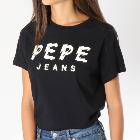 Pepe Jeans - Tee Shirt Femme Minerva Noir