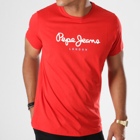 Pepe Jeans - Tee Shirt Eggo Rouge