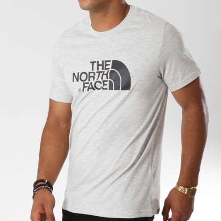 The North Face - Tee Shirt Easy Gris Chiné