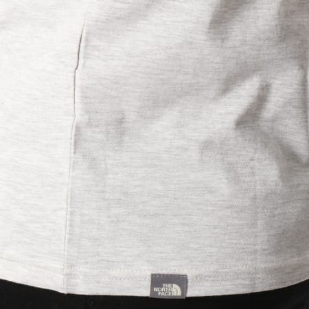 The North Face - Tee Shirt Easy Gris Chiné