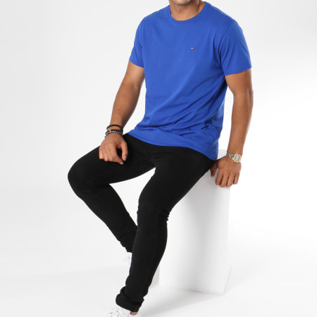 Tommy Hilfiger - Tee Shirt Essential Solid 4577 Bleu Roi