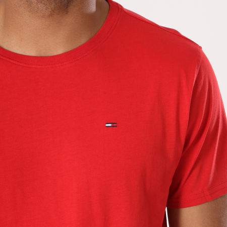 Tommy Hilfiger - Tee Shirt Essential Solid 4577 Rouge