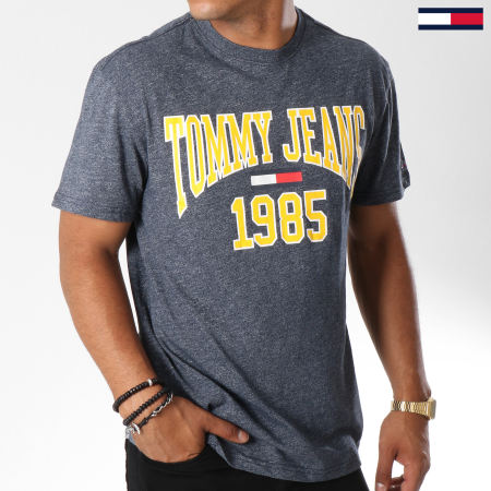 Tommy Hilfiger - Tee Shirt Collegiate 5129 Bleu Marine Chiné