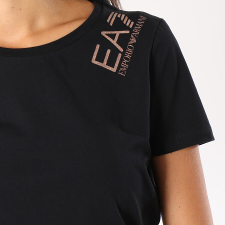 EA7 Emporio Armani - Tee Shirt Femme 6ZTT68-TJ29Z Noir