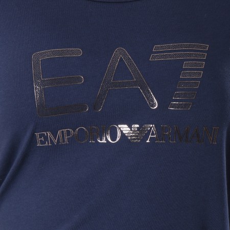 EA7 Emporio Armani - Tee Shirt Femme 6ZTT81-TJ12Z Bleu Marine