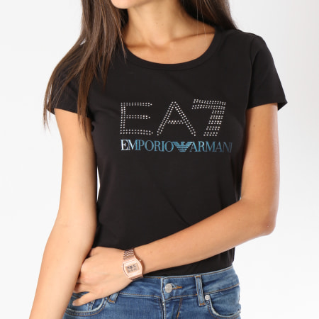 EA7 Emporio Armani - Tee Shirt Femme 6ZTT78-TJ12Z Noir