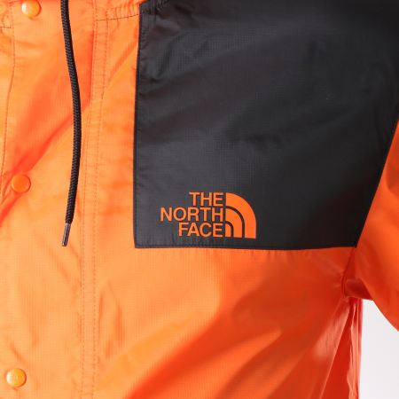The North Face - Coupe-Vent 1985 Mountain CH37 Orange Noir