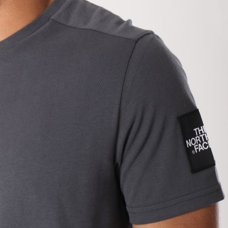 The North Face - Tee Shirt Fine 2 Gris Anthracite