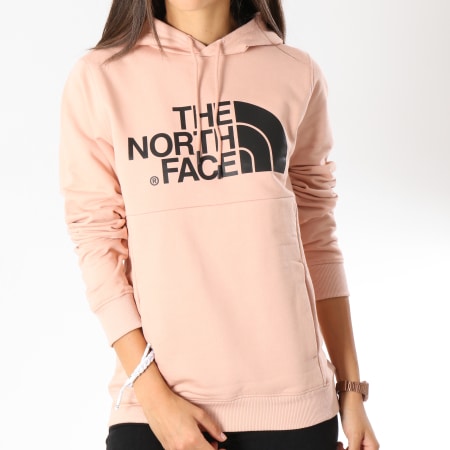 The North Face - Sweat Capuche Femme Drew 35VF Rose Noir