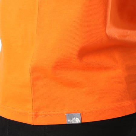The North Face - Tee Shirt Red Box Orange