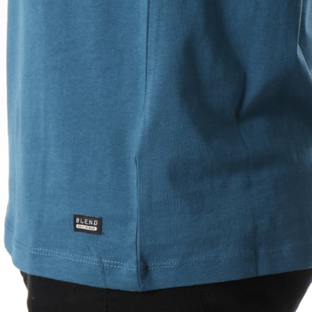 Blend - Tee Shirt 20706137 Bleu Marine