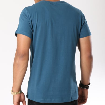Blend - Tee Shirt 20706137 Bleu Marine
