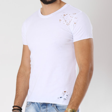 Frilivin - Tee Shirt Oversize 1389 Blanc