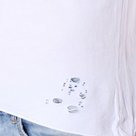 Frilivin - Tee Shirt Oversize 1389 Blanc