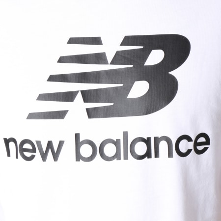 New Balance - Tee Shirt 660060-60 Blanc Noir