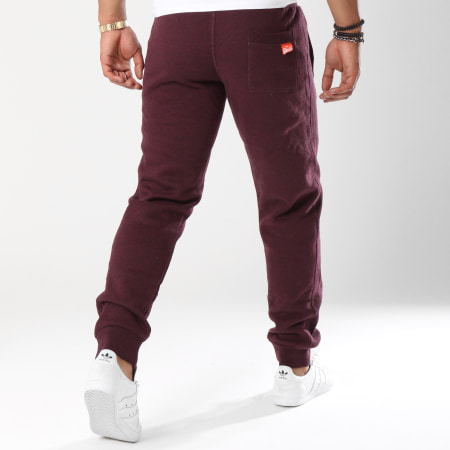 Superdry Pantalon Jogging Orange Label Cuffed Bordeaux LaBoutiqueOfficielle