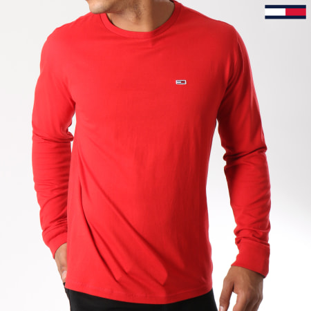Tommy Hilfiger - Tee Shirt Manches Longues Classics 5095 Rouge