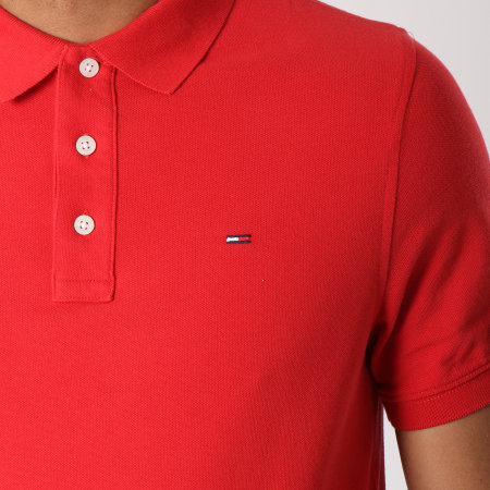Tommy Hilfiger - Polo Manches Courtes Essential 5232 Rouge