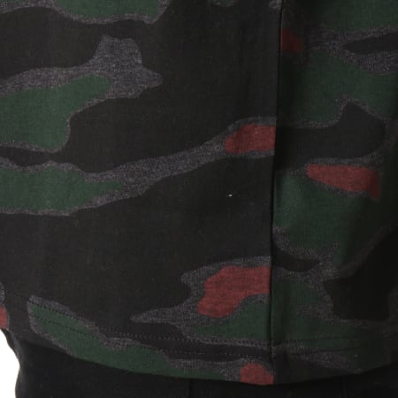 G-Star - Tee Shirt Sverre D09825-A268 Camouflage Vert Kaki Gris Anthracite Chiné