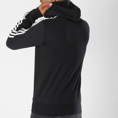 Adidas Sportswear - Sweat Zippé Capuche Real Madrid CW8692 Noir Blanc