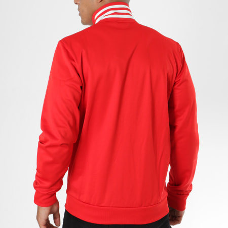 Adidas Sportswear - Veste Zippée FC Bayern München 3 Stripes CW7335 Rouge