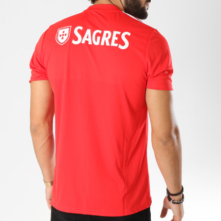 Adidas Performance - Tee Shirt De Sport Benfica Lisbonne CK7810 Rouge 
