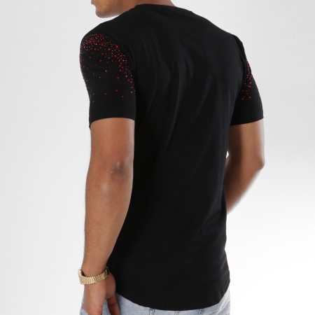 Berry Denim - Tee Shirt Oversize JB18065 Noir Red