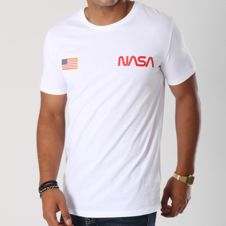 NASA - Tee Shirt Chest Blanc