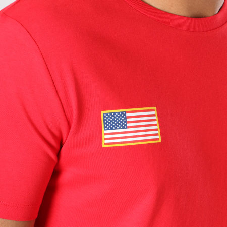 NASA - Tee Shirt Chest Rouge