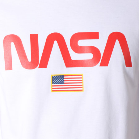 NASA - Tee Shirt Director Blanc Rouge