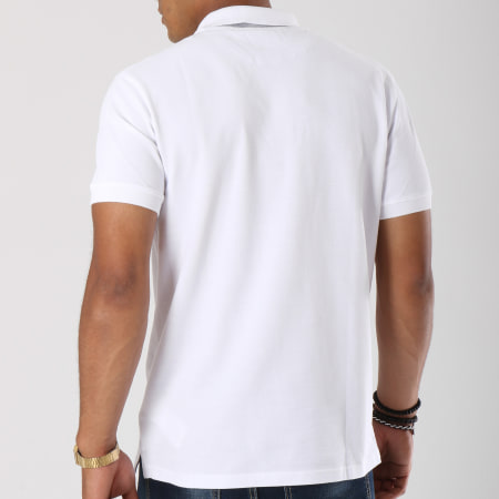 Timberland - Polo Manches Courtes A1LIL Blanc