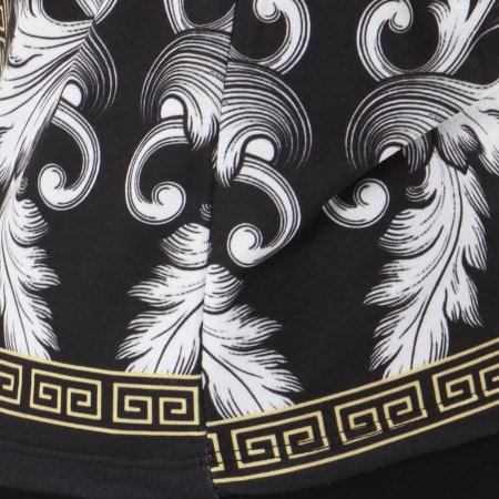 Uniplay - Tee Shirt T370 Noir Blanc Jaune Renaissance
