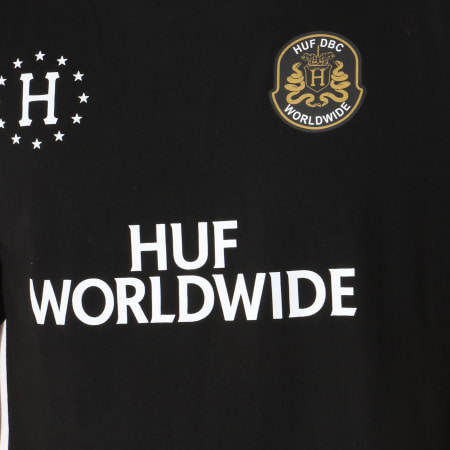 HUF - Tee Shirt Fielder Noir