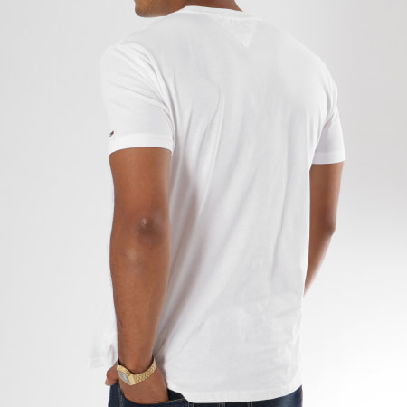 Tommy Hilfiger - Tee Shirt Essential Logo 4528 Blanc