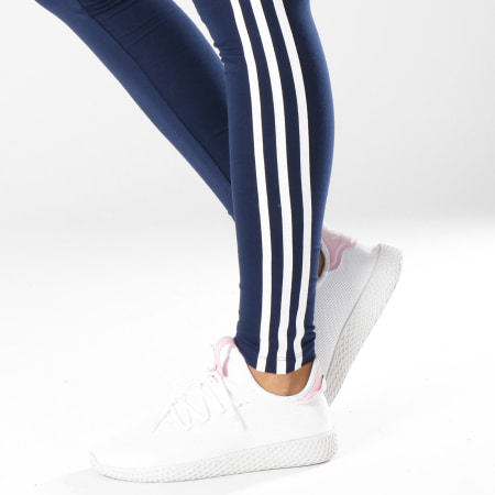 Adidas Originals - Legging Femme 3 Stripes DH3182 Bleu Marine