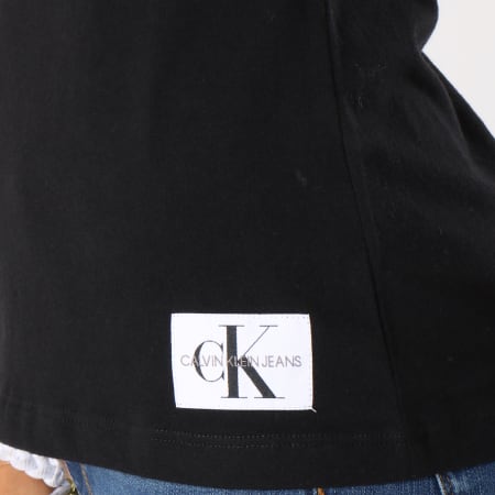 Calvin Klein - Tee Shirt Femme Core 7841 Noir