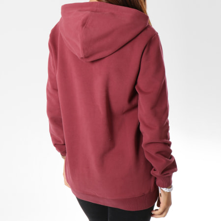 Calvin Klein Sweat Capuche Femme Monogram Box 8559 Bordeaux Ryses