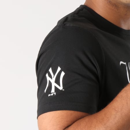 New Era - Tee Shirt New York Yankees Script 11603992 Noir 