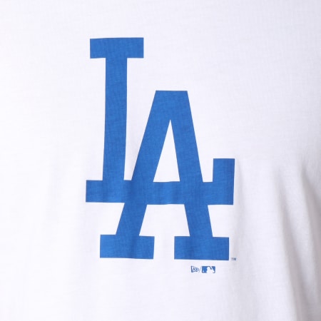 New Era - Tee Shirt Los Angeles Dodgers Essential 11604137 Blanc
